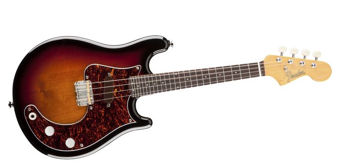Fender Mando-Strat Solidbody Electric Mandolin Black