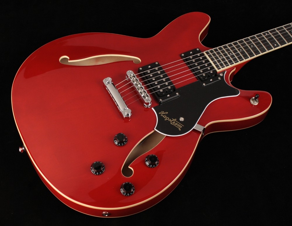 Hagstrom Viking II - Wild Cherry Transparent