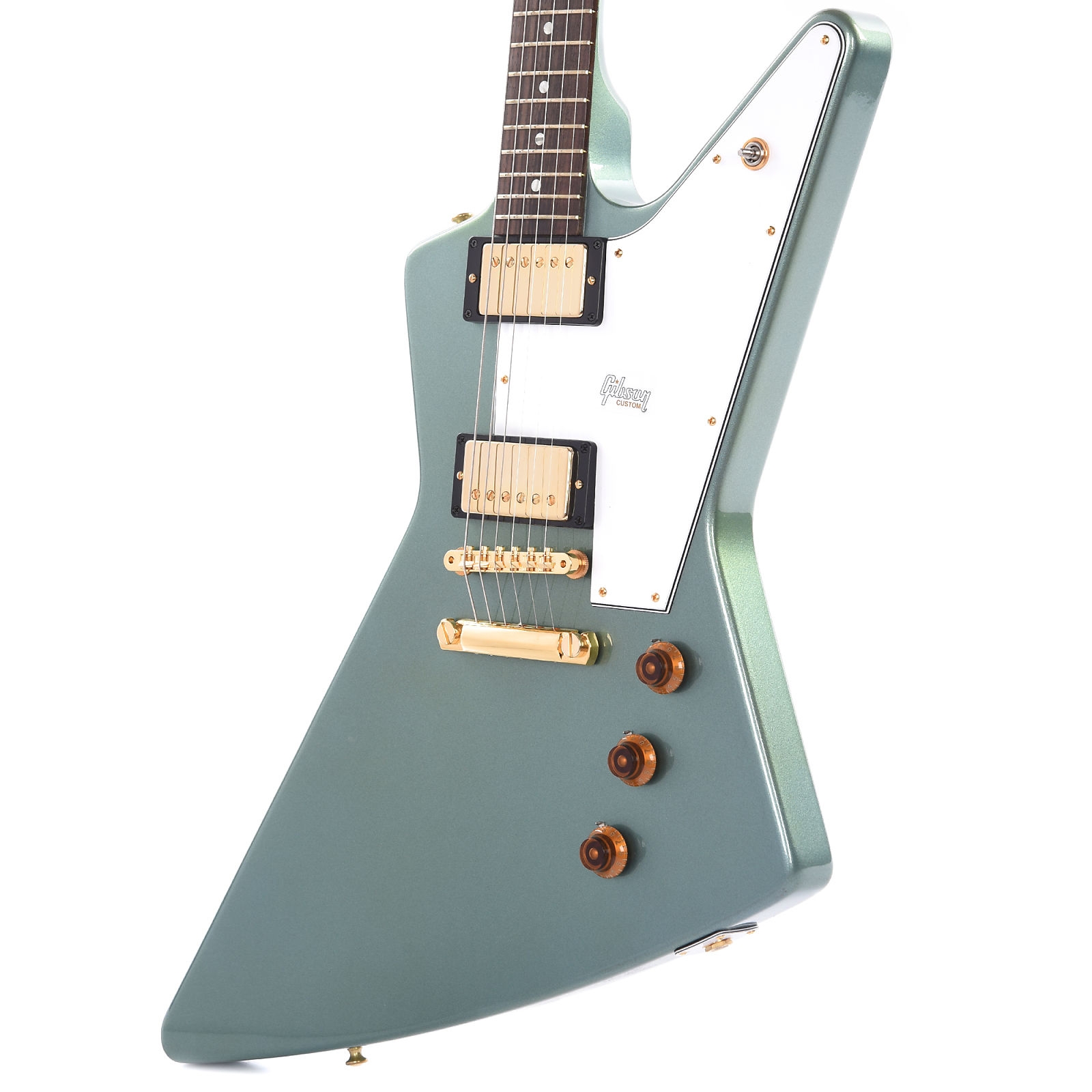 Gibson Custom Shop 58 Mahogany Explorer - Heavy Antique Pelham Blue