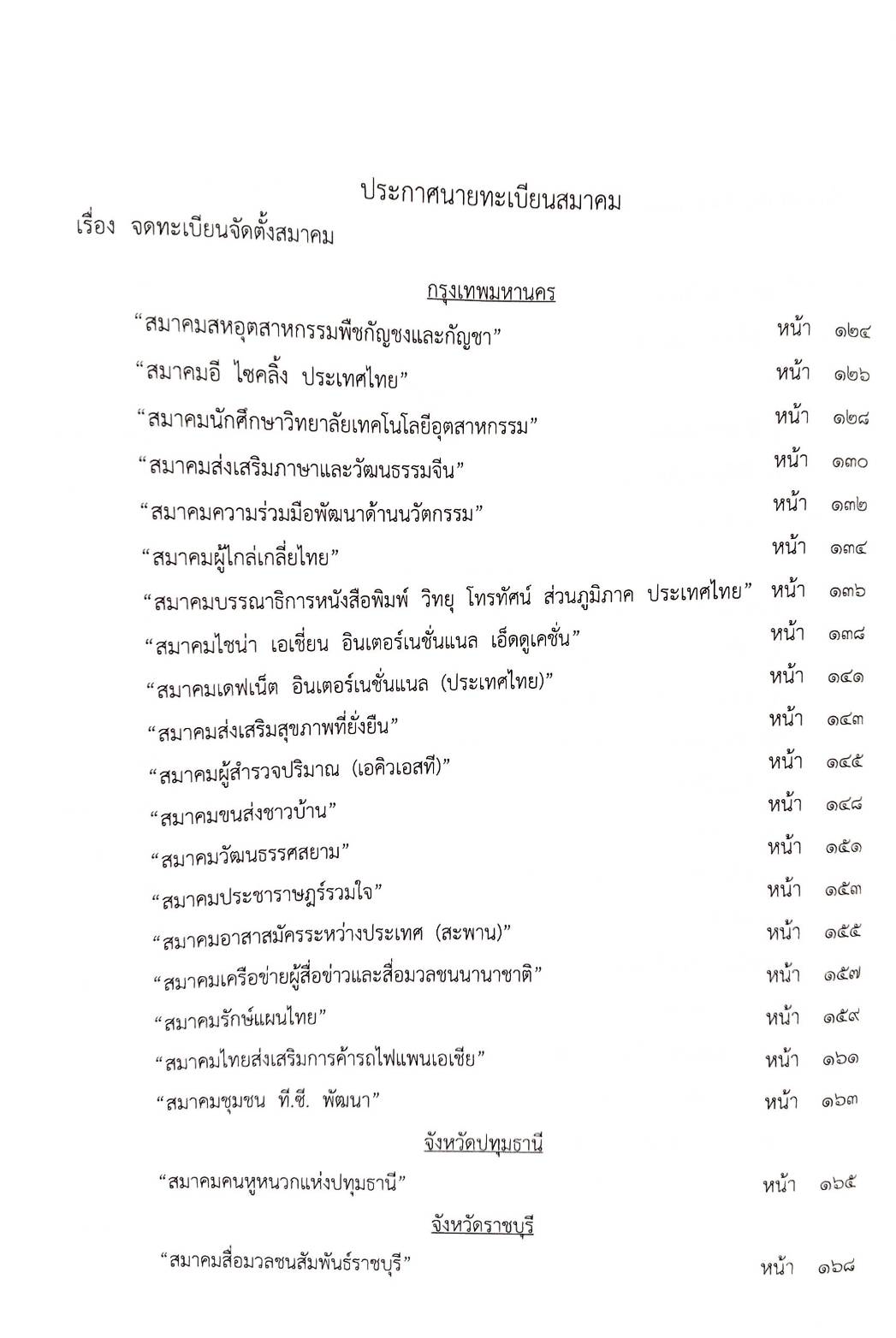 กฎหมายออกใหม่ 93/65 ประกาศกระทรวงมหาดไทย การพ้นตำแหน่ง ประกาศกรมการศาสนา การรับรองวัดฯ ประกาศศาลเยาวชนและครอบครัวจังหวัด...
