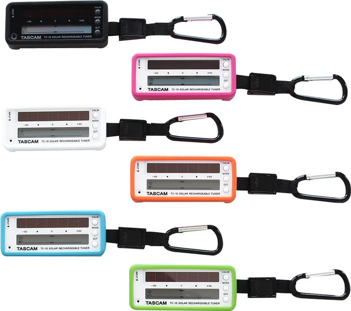 TASCAM TC-1S Chromatic Tuner Black