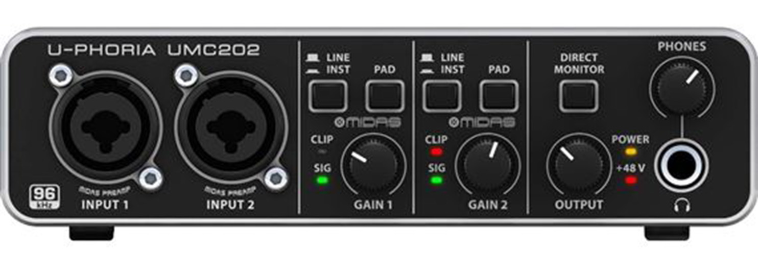 Behringer U-Phoria UMC202
