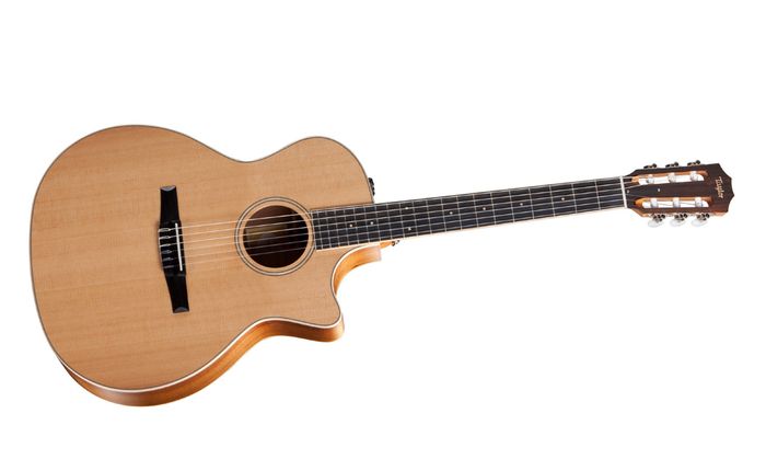 Taylor 2012 Fall Limited Grand Auditorium Nylon String Acoustic-Electric Guitar Natural