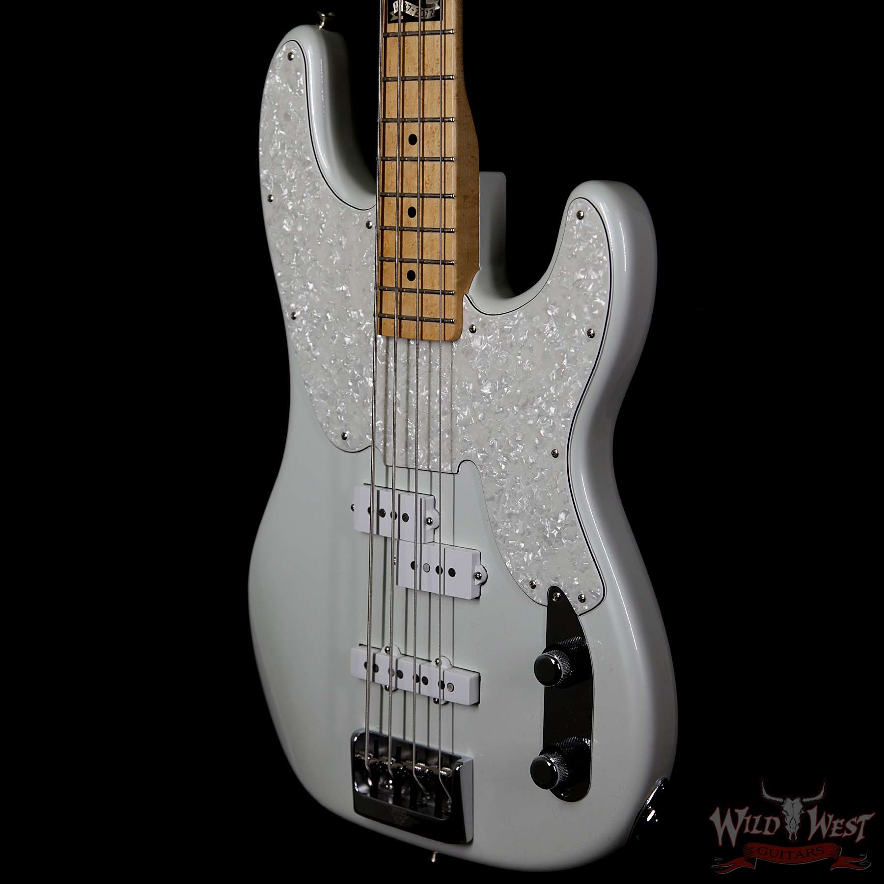 Fender Custom Shop Masterbuilt Jason Smith 30th Anniversary P-Bass NOS Pearl White