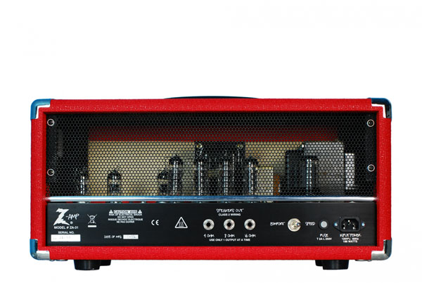 Dr. Z Amplification Z-Wreck Head (Red)