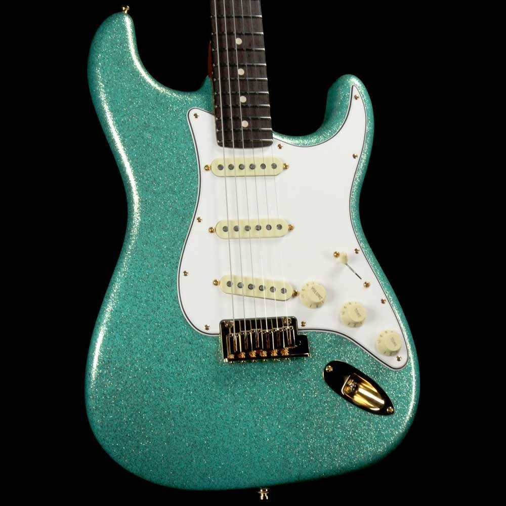 Fender Custom Shop Super Custom Deluxe Stratocaster - Seafoam Green Sparkle