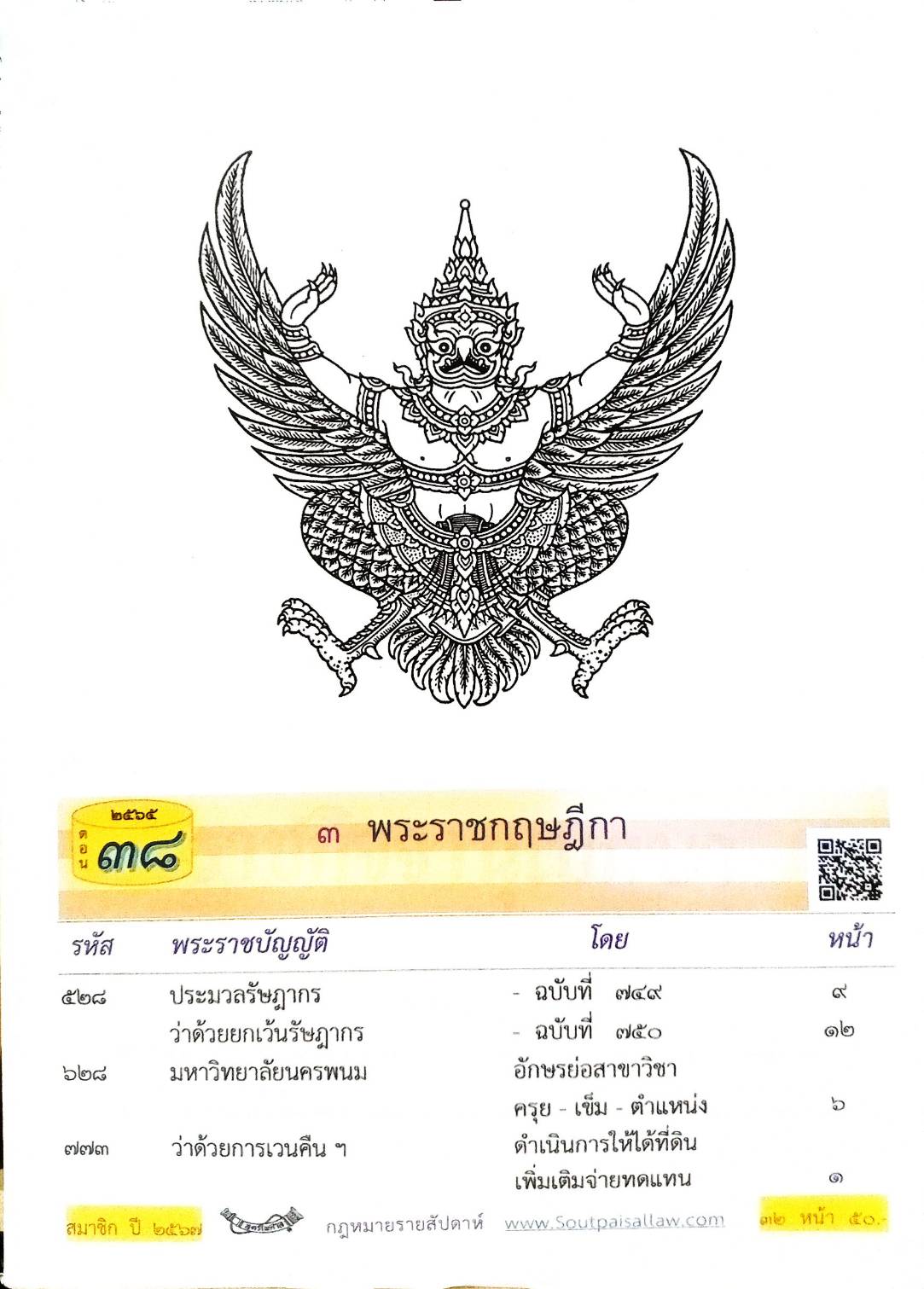 กฎหมายใหม่ปี 2565 ตอนที่ 38 3 พระราชกฤษฎีกา
