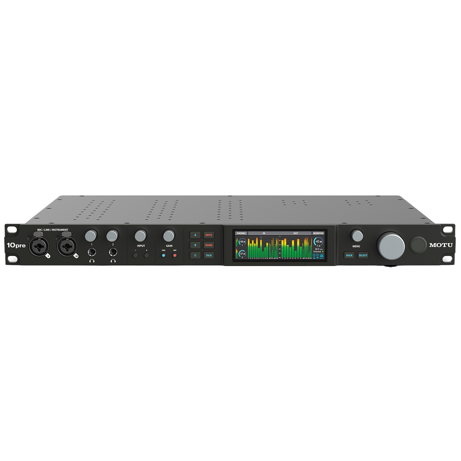 MOTU 10pre Thunderbolt 4/USB4 Audio Interface