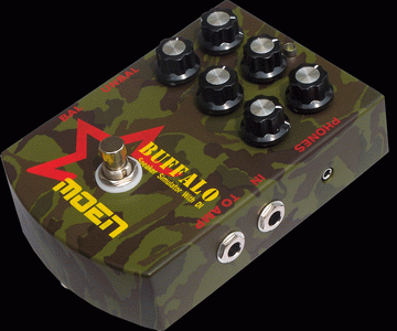 MOEN Buffalo Parametric EQ and Amp Simulator DI Box