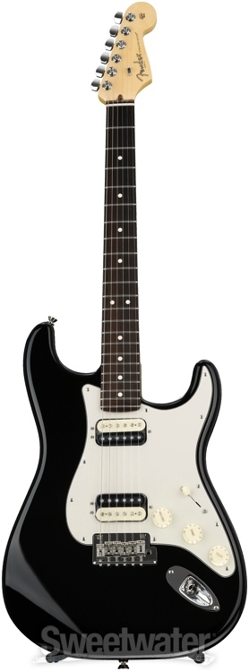 Fender American Professional HH Shawbucker Stratocaster - Black with Rosewood Fingerboard