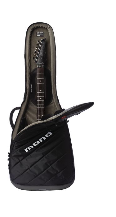 MONO Cases Vertigo Electric Guitar Case Jet Black & Grey