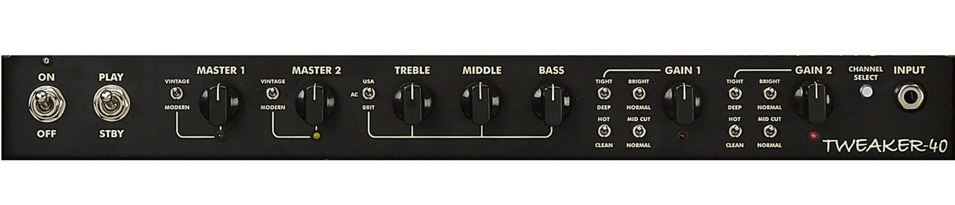 Egnater Tweaker-40 40W Tube Guitar Amp Head