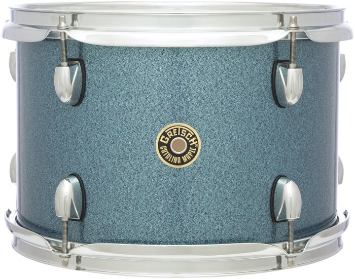 Gretsch Drums Catalina Maple 6-Piece Shell Pack with Free 8" Tom Aqua Sparkle