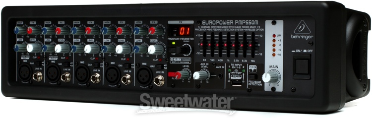 Behringer Europower PMP550M 5-channel 500W Powered Mixer