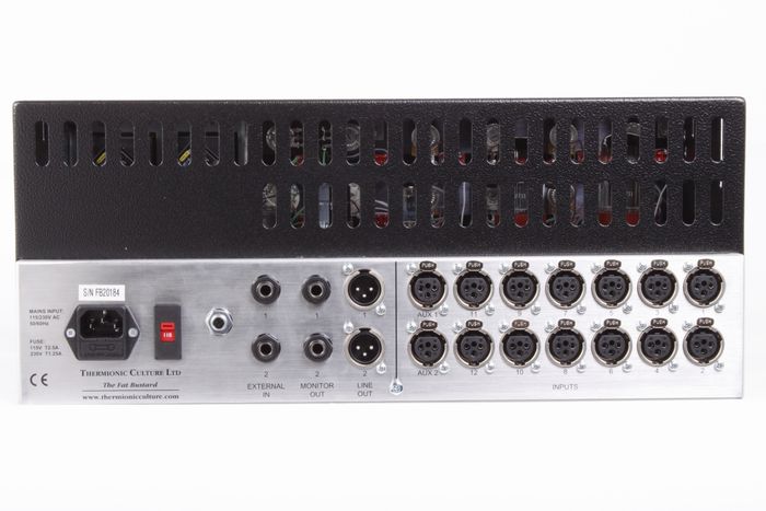 Thermionic Culture Fat Bustard MkII 12-Channel Tube Summing Mixer