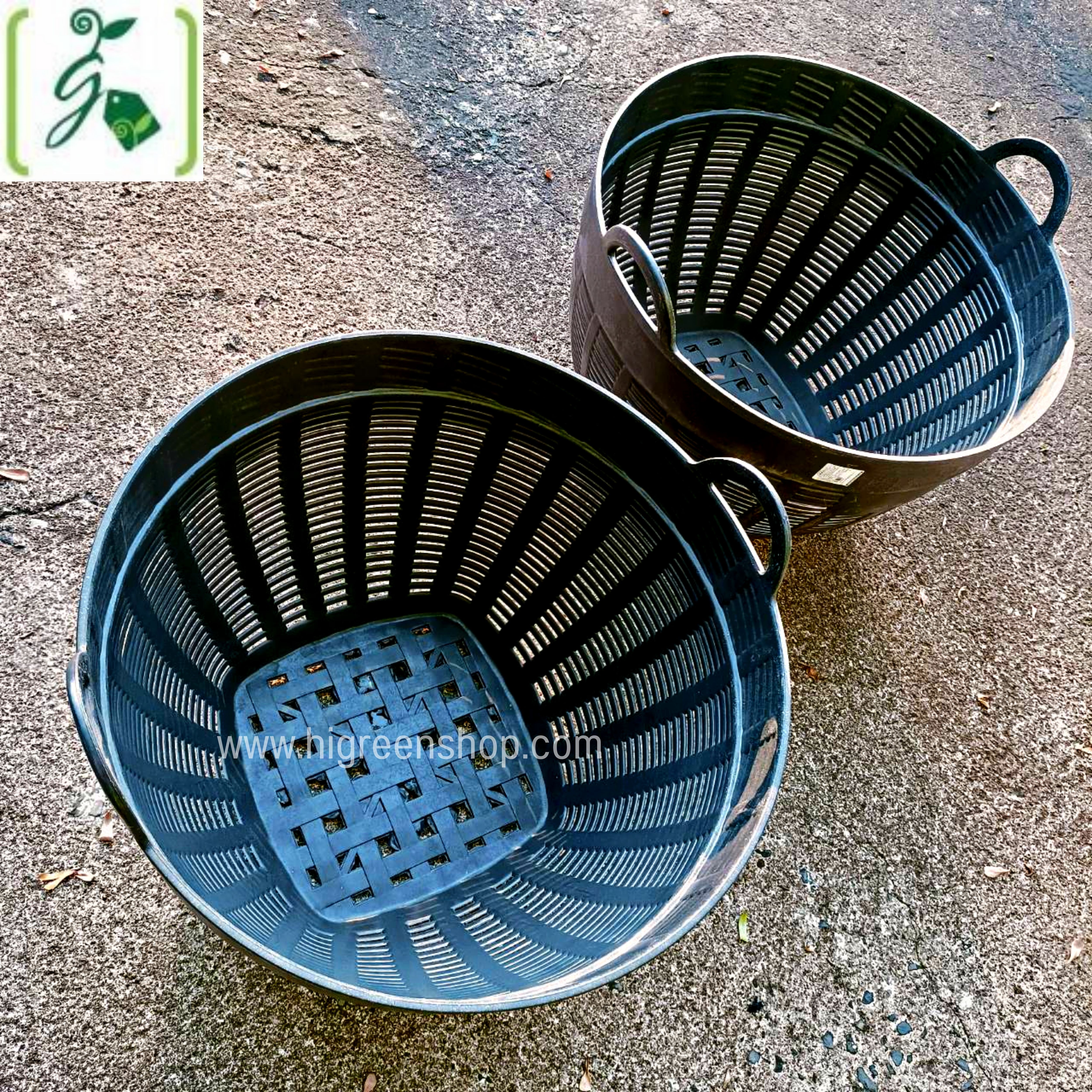 เข่งพลาสติก ข (22 นิ้ว / เบอร์3) จำนวน 1 ใบ