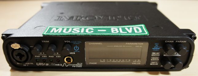 MOTU UltraLite-mk3 Hybrid Audio Interface