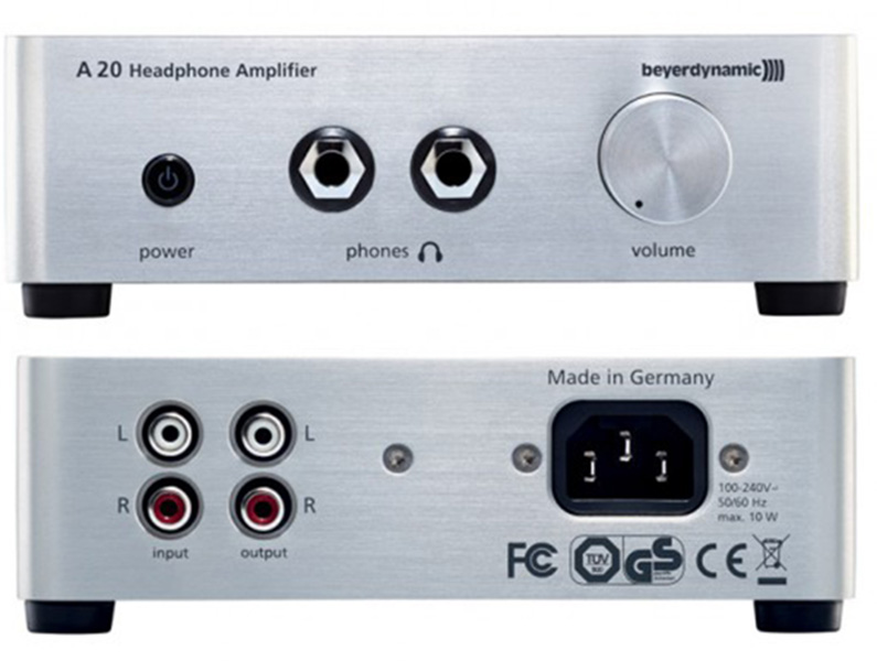 Beyerdynamic A20 Headphone Amplifier - Silver
