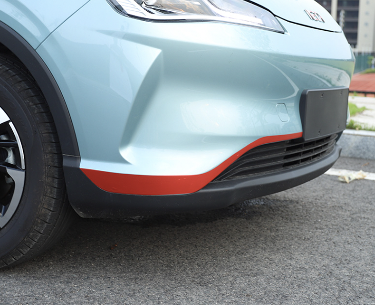 สติกเกอร์แต่งขอบรถ สำหรับรถยนต์ไฟฟ้า NETA V , NETA V pro มีสองสี แดง และส้ม