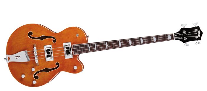 Gretsch Guitars G5440LSB Electromatic Long Scale Hollowbody Bass Black