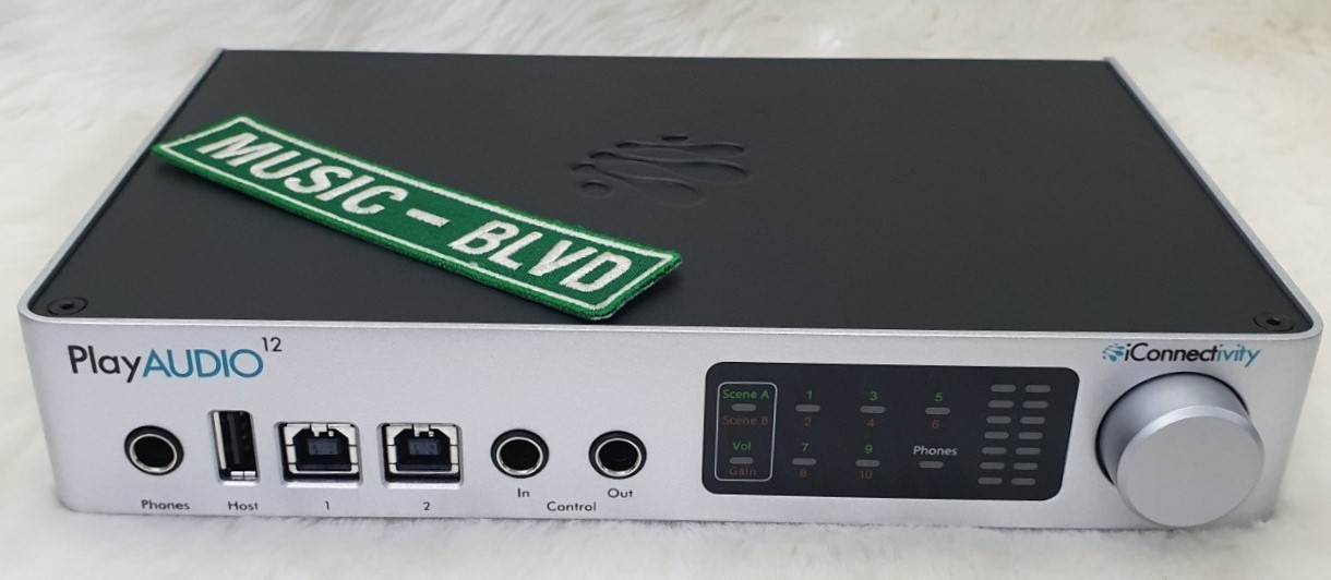 iConnectivity PlayAUDIO12 Dual-USB Audio and MIDI Interface for Live