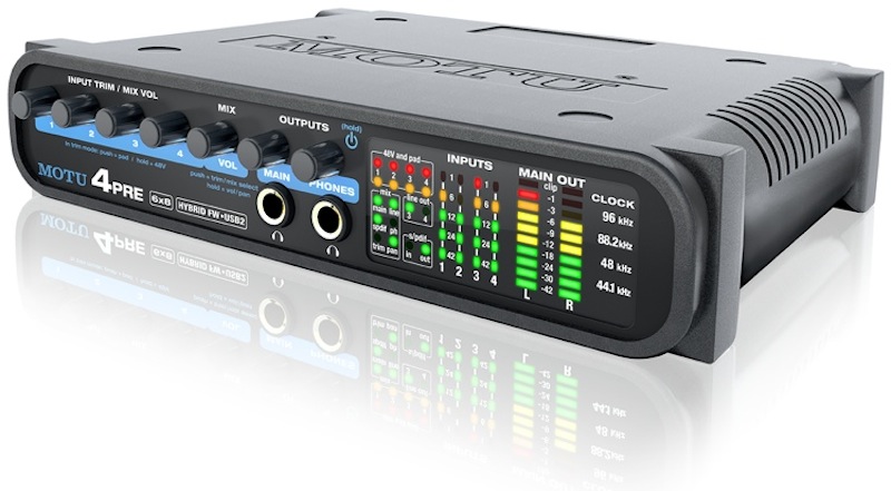 MOTU 4pre