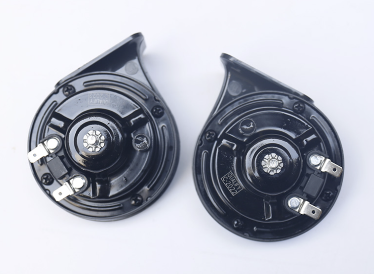 แตรหอยโข่ง 12v แตรรถยนต์/มอเตอร พร้อมชุดหางปลา สำหรับรถยนต์ไฟฟ้า NETA V , NETA V pro