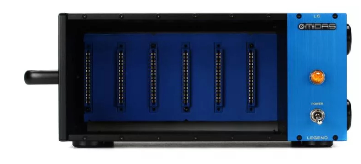 Midas L6 6-space 500 Series Chassis