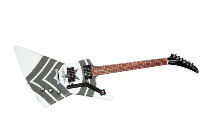 Gibson Jason Hook M-4 Sherman Explorer Electric Guitar Alpine White with Green Stripes