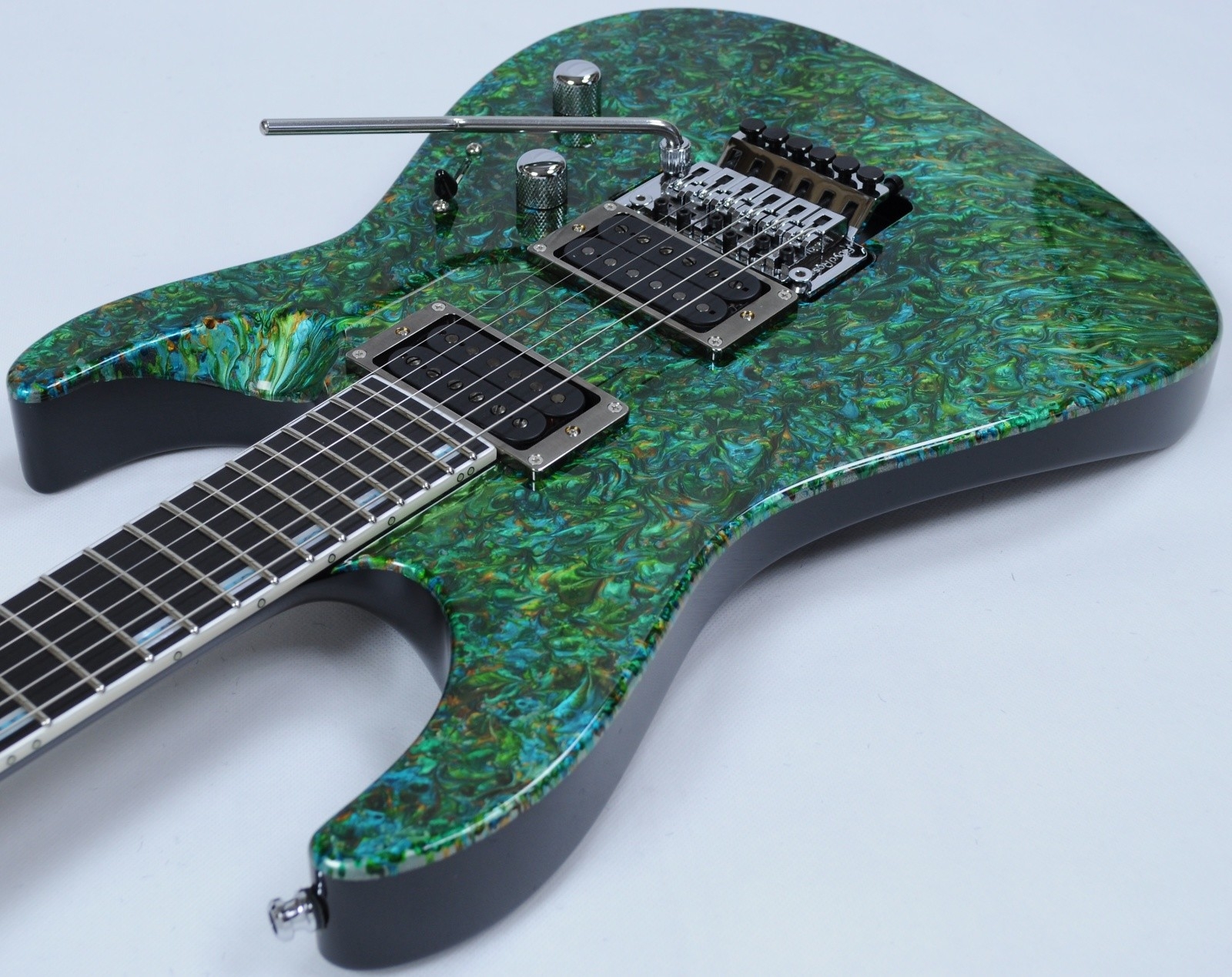ESP Custom Shop M-II 2016 Exhibition - Liquid JEM Green Finish