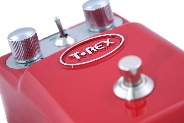 T-Rex Tonebug Chorus and Flanger Guitar Effects Pedal (Red)