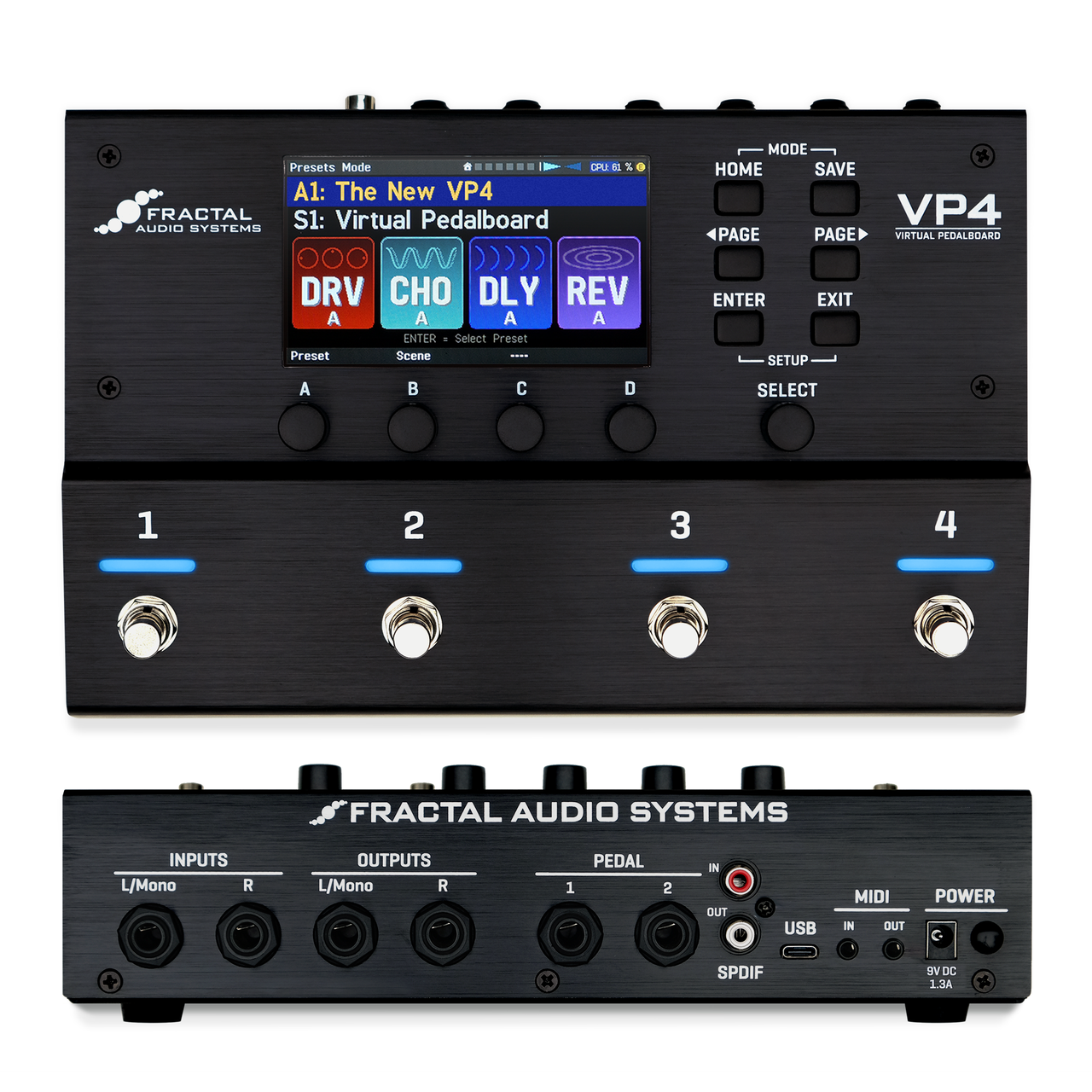 Fractal Audio VP4 Virtual Pedalboard