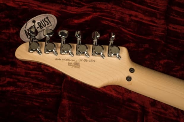 Tom Anderson Angel Tiger Eye Electric Guitar - Quilt Maple Top on Alder Body