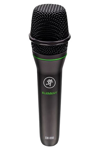 Mackie Element Series EM89D Dynamic Vocal Microphone Black