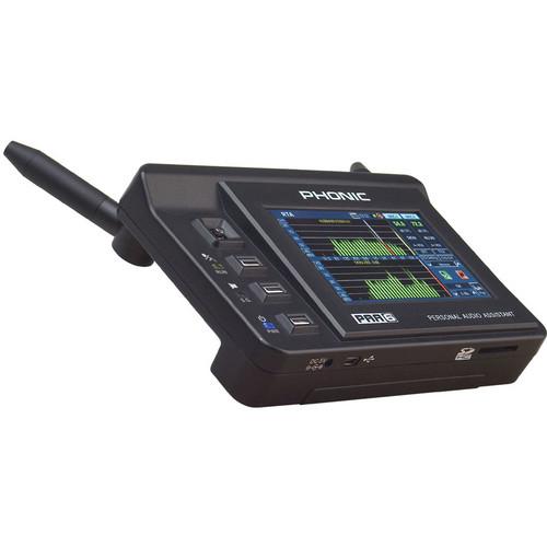 Phonic PAA6 - Digital 2-Channel Audio Analyzer with Color Touch LCD