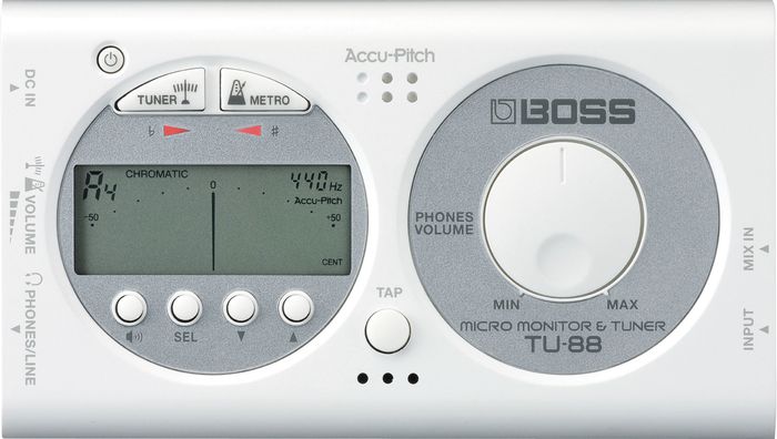 Boss TU-88 Micro Monitor & Tuner for Guitar & Bass