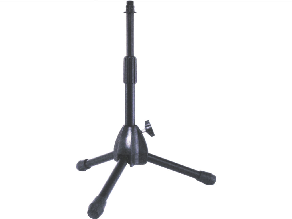 Musician's Gear Low Profile Tripod Base Mic Stand Black