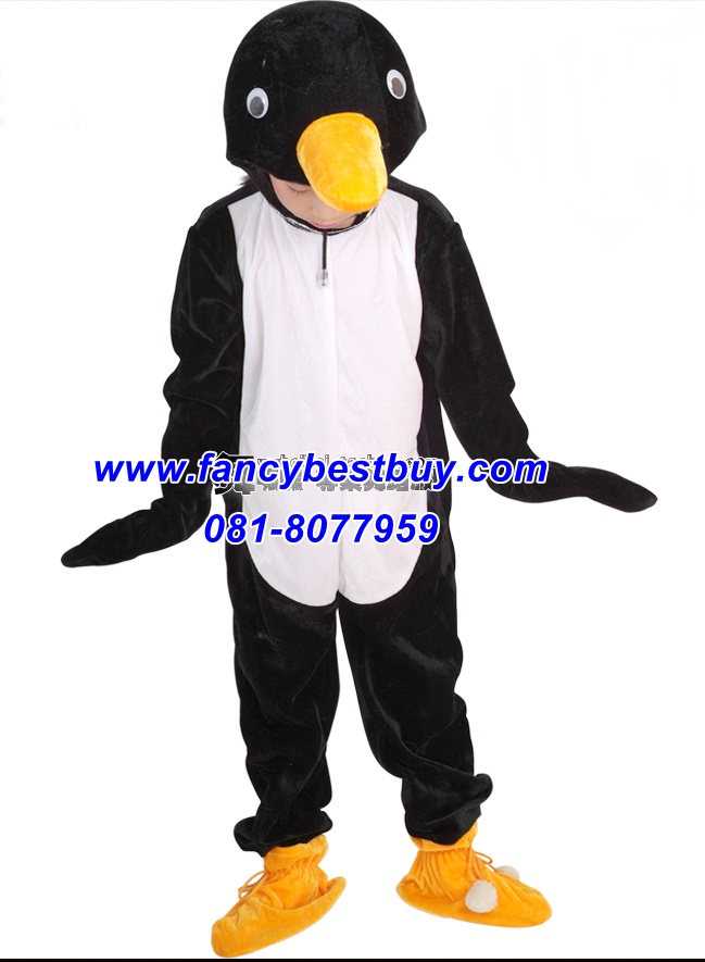 ชุดนกเพนกวิน PENGUIN ชุดแฟนซีสัตว์ใต้ทะเล สำหรับการแสดง ใช้ได้ทั้งเด็กชายหญิง