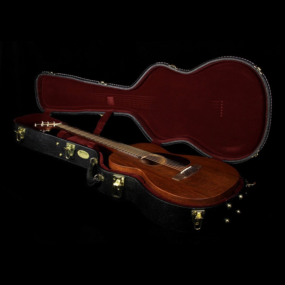 Martin Custom Shop 0-15 14-Fret Flamed Mahogany Acoustic Guitar - Natural