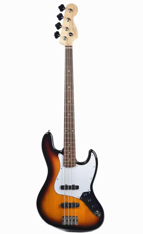 Squier Affinity Jazz Bass Black,Burgundy Mist,Slick Silver,Race Red