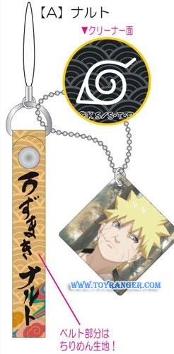 สายคล้องเช็ดจอ Naruto นารูโตะ A (แท้)