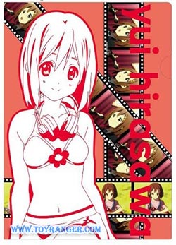 แฟ้มใส K-on!! Hirasawa Yui 9 (แท้)