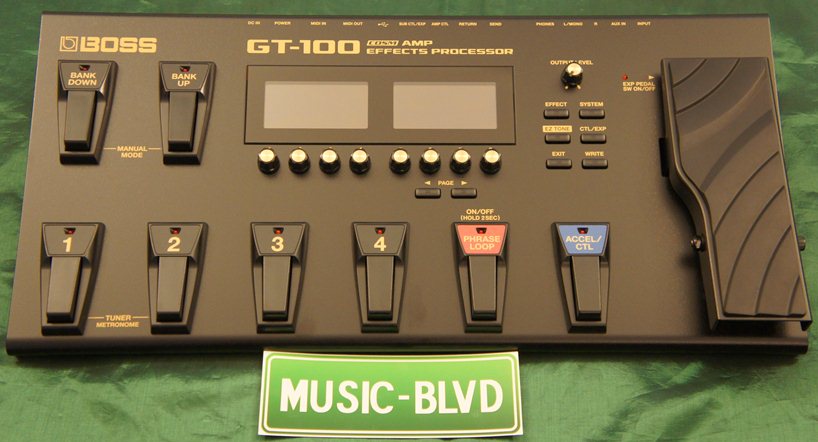Boss GT-100 Guitar Multi-Effects Pedal