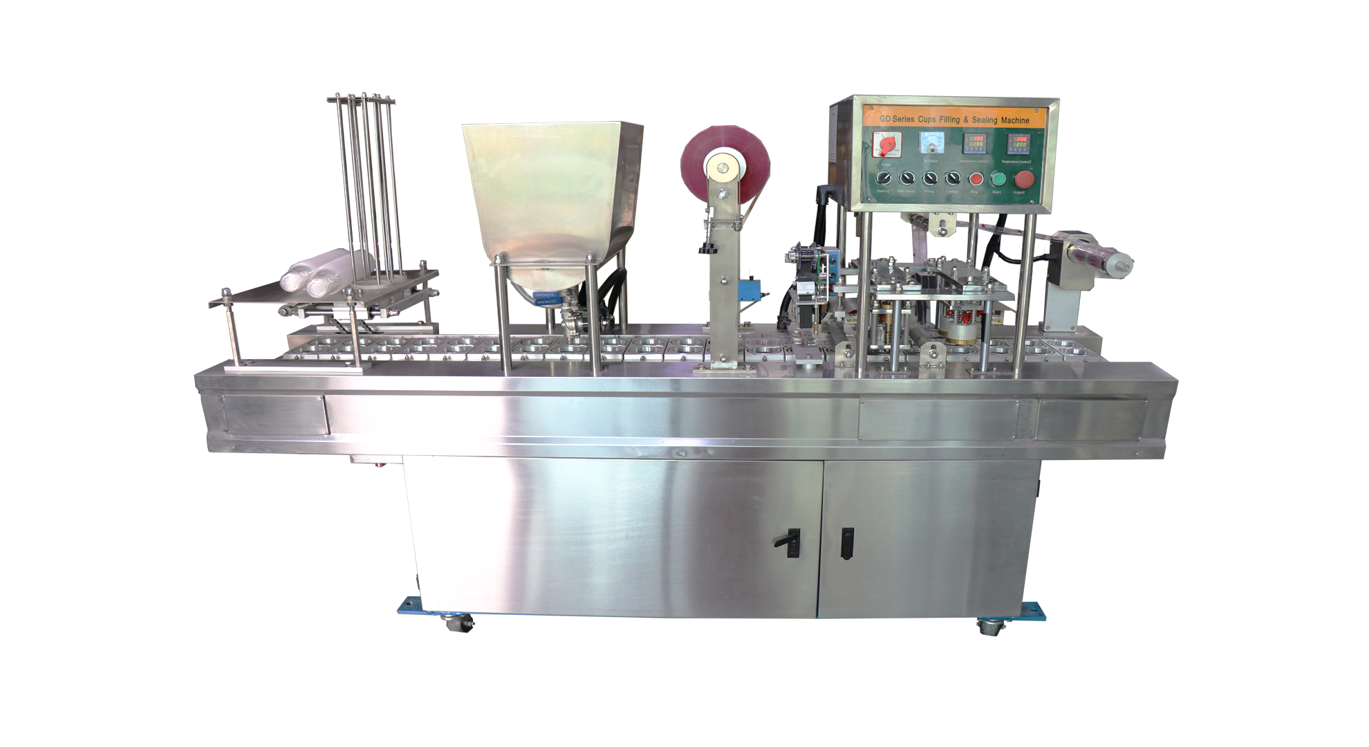 เครื่องบรรจุน้ำถ้วยอัตโนมัติ รุ่น GD32A
