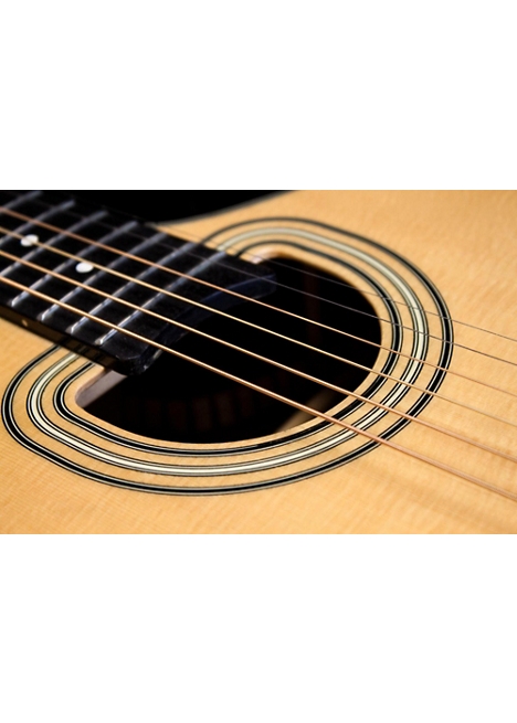 Giannini GSCRA PRO CEQ B-BAND Hand Built Acoustic Electric Guitar - Natural