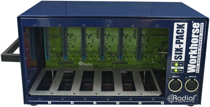 Radial Engineering Workhorse - SixPack 500 Series Desktop Rack