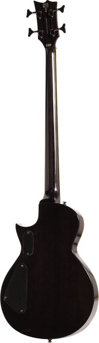 ESP LTD EC-414 Flame Maple Electric Bass Guitar See-Thru Black