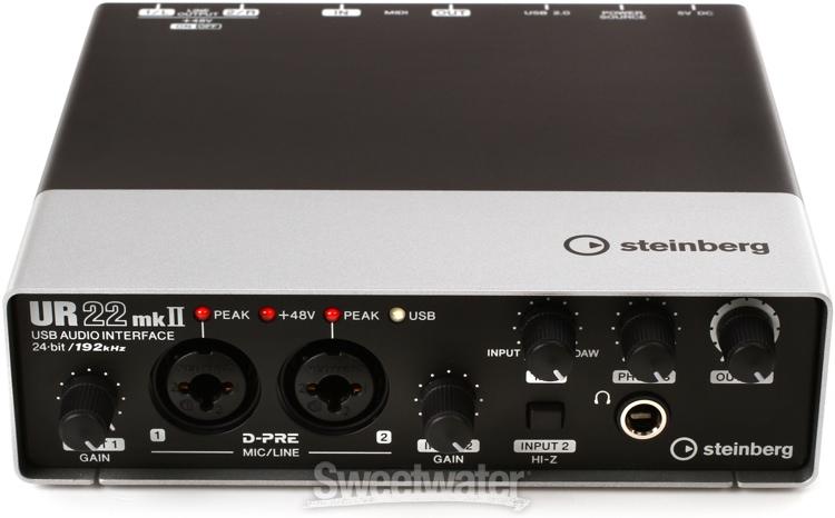 Steinberg UR22mkII 2-channel USB Audio Interface