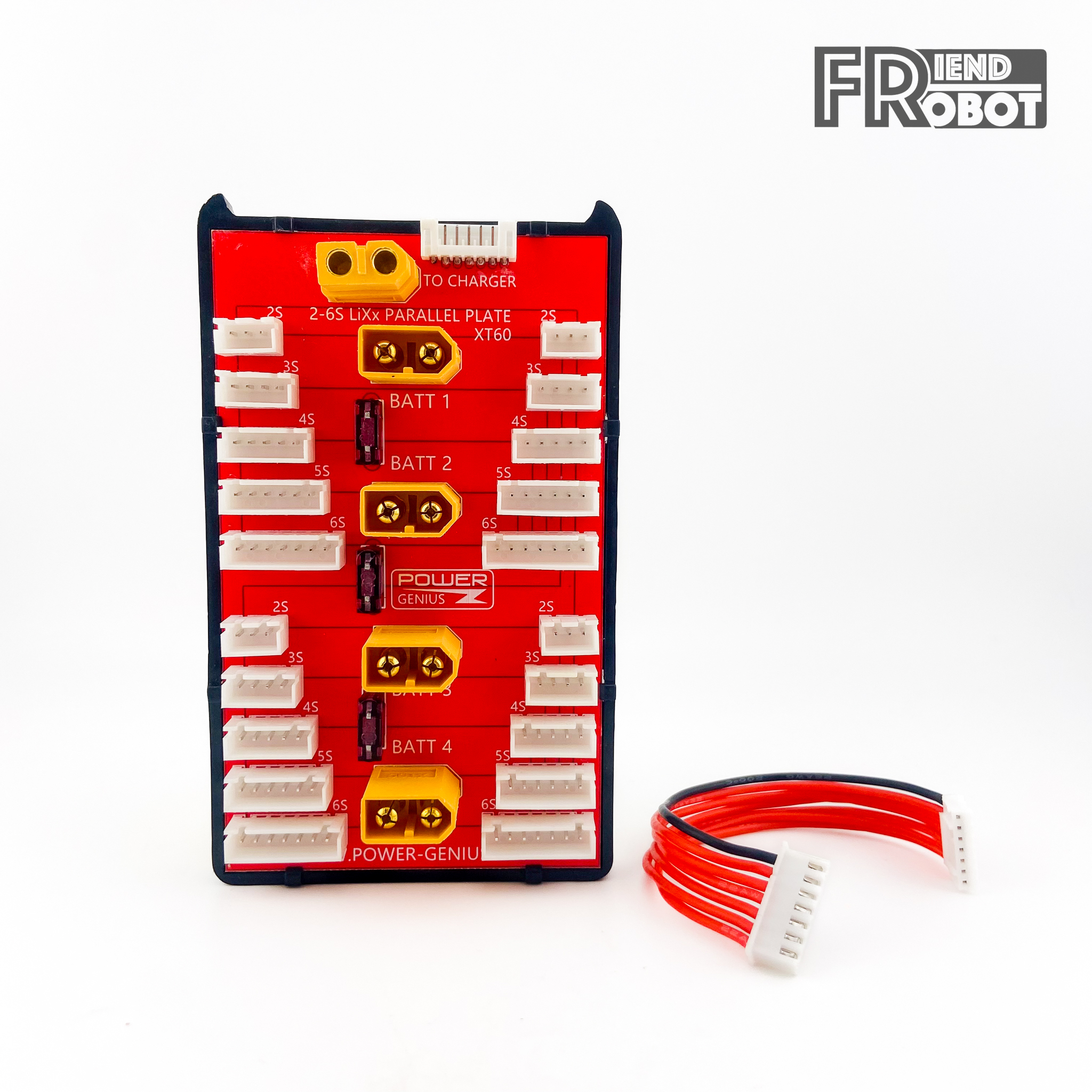 Power Genius XT60 2-8S Lipo parallel charging board