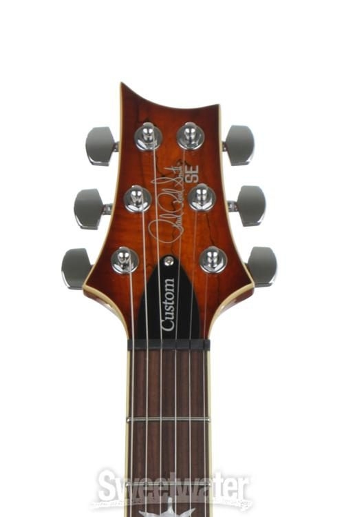 PRS SE Custom 24 Exotic Top - Spalted Maple, Vintage Sunburst